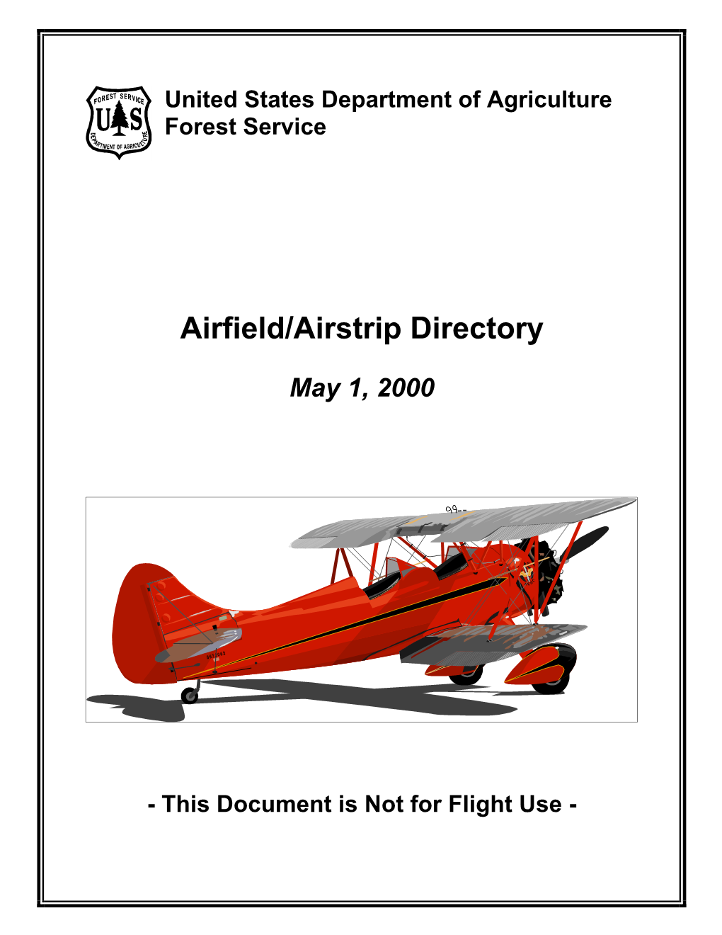 Airfield/Airstrip Directory