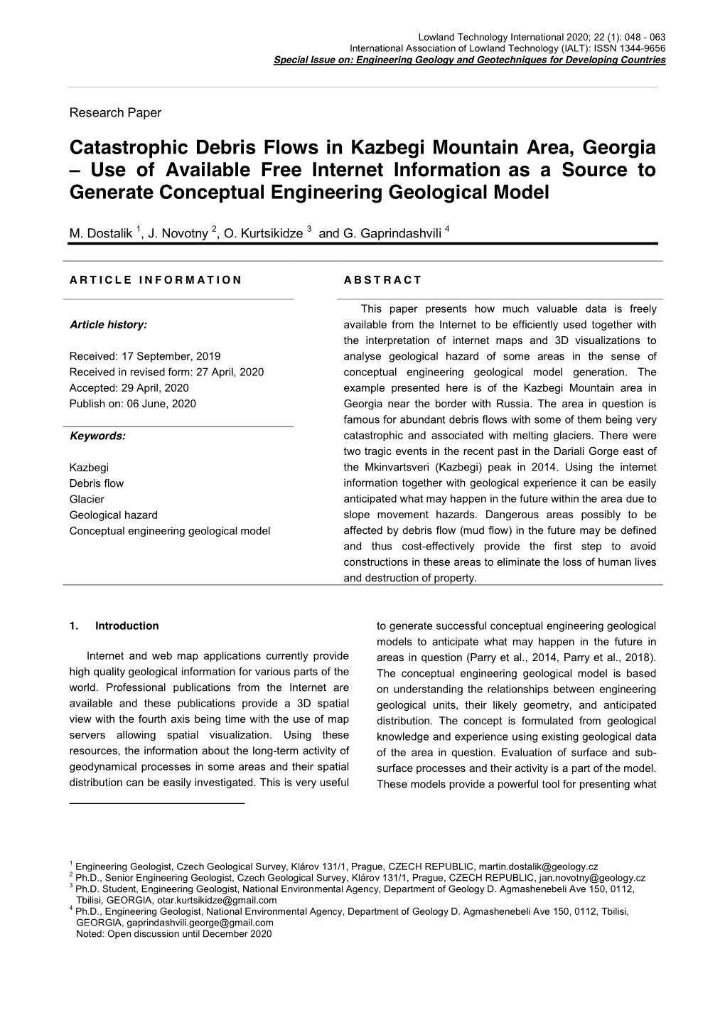 LTI Journal Camera Ready Format