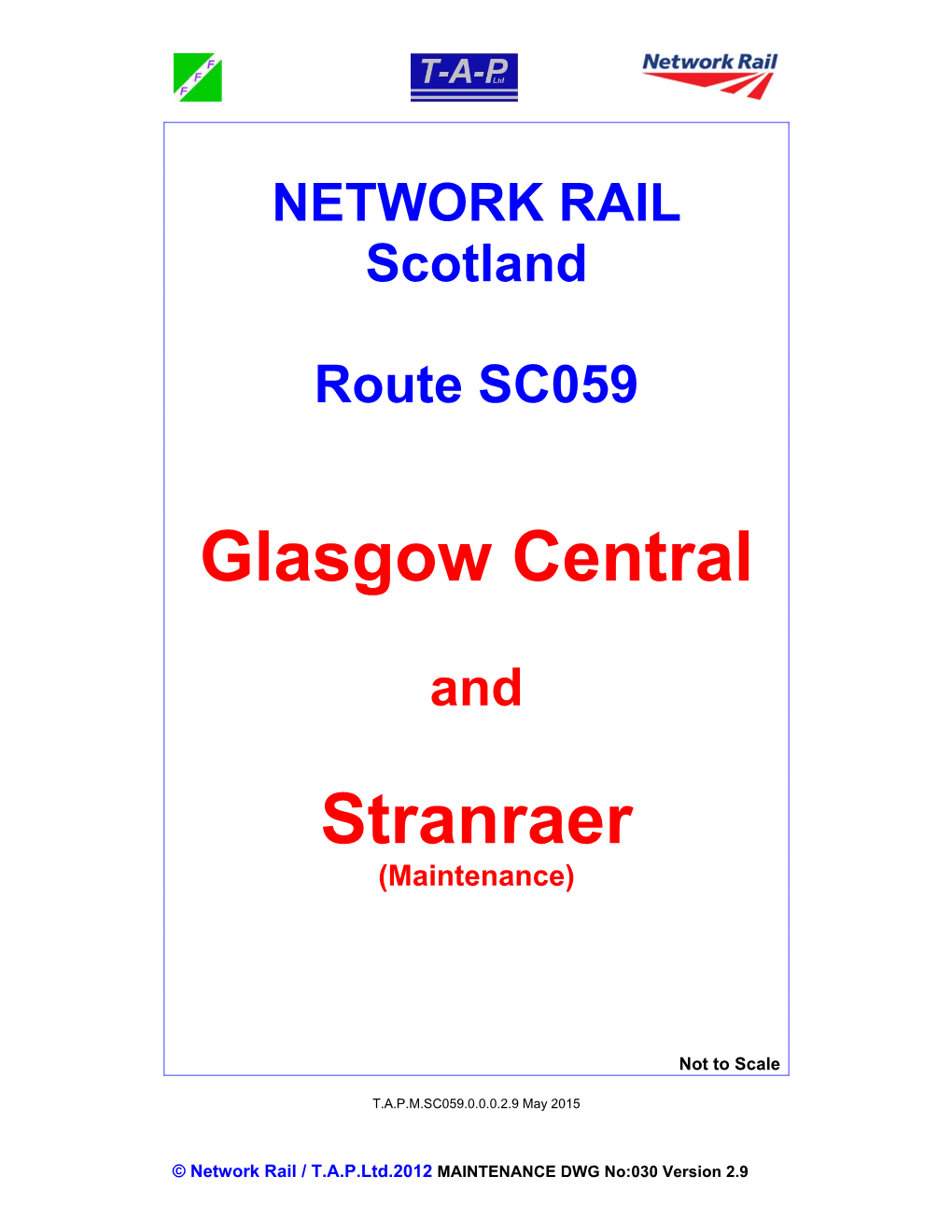 Glasgow Central Stranraer