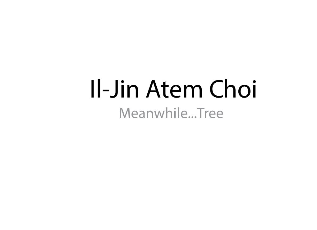 Il-Jin Atem Choi Meanwhile...Tree 04