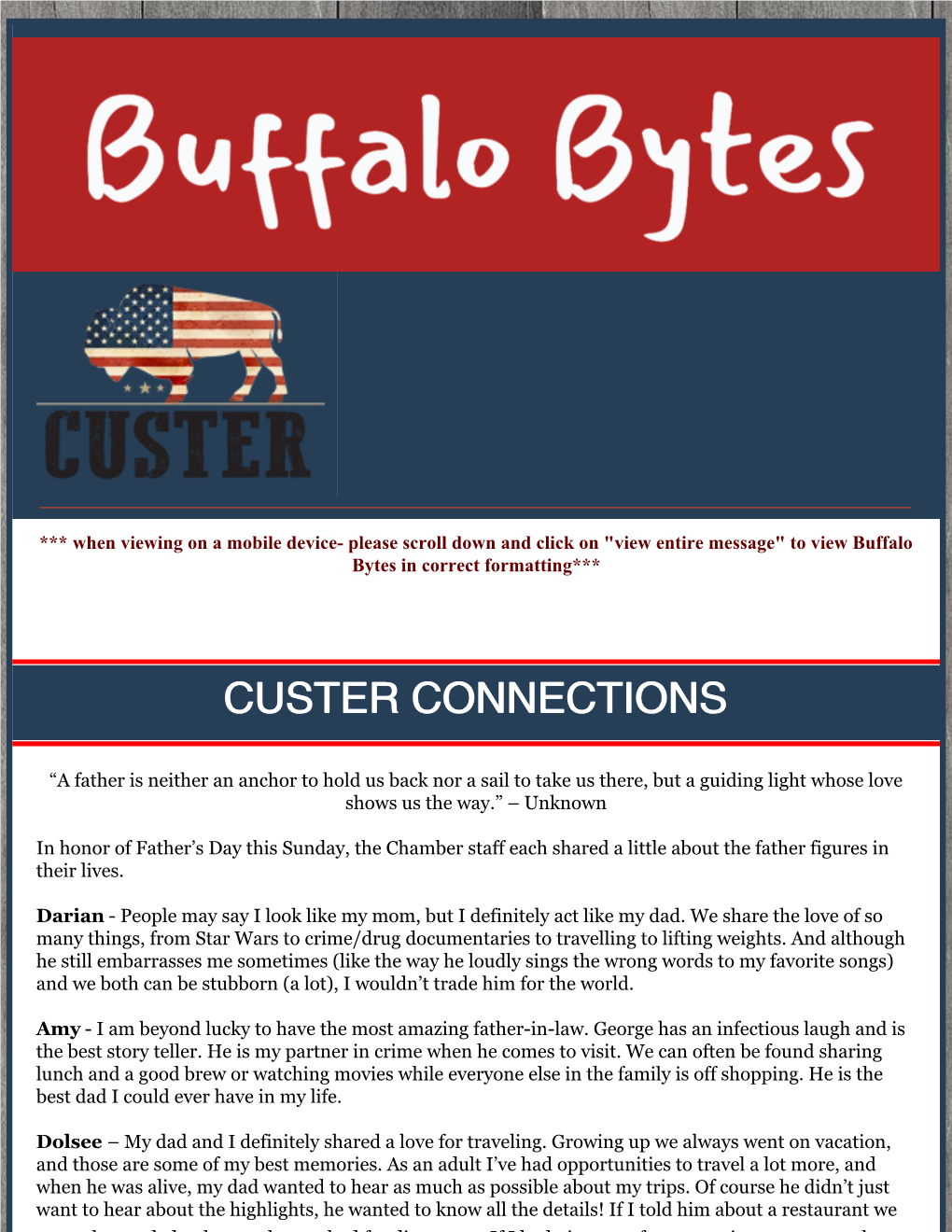 Buffalo Bytes-June 17, 2021