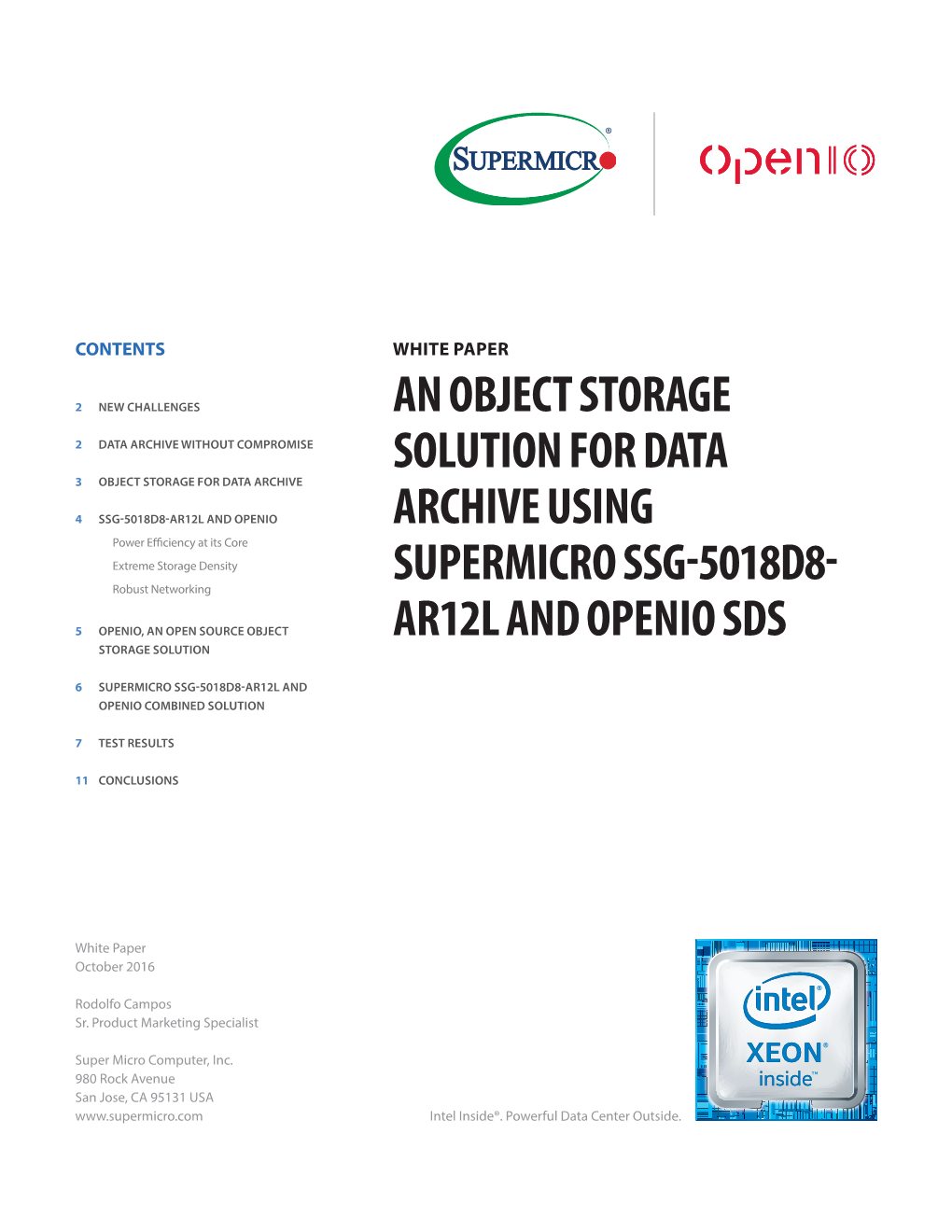 Data Archive Without Compromise Solution for Data 3 Object Storage for Data Archive