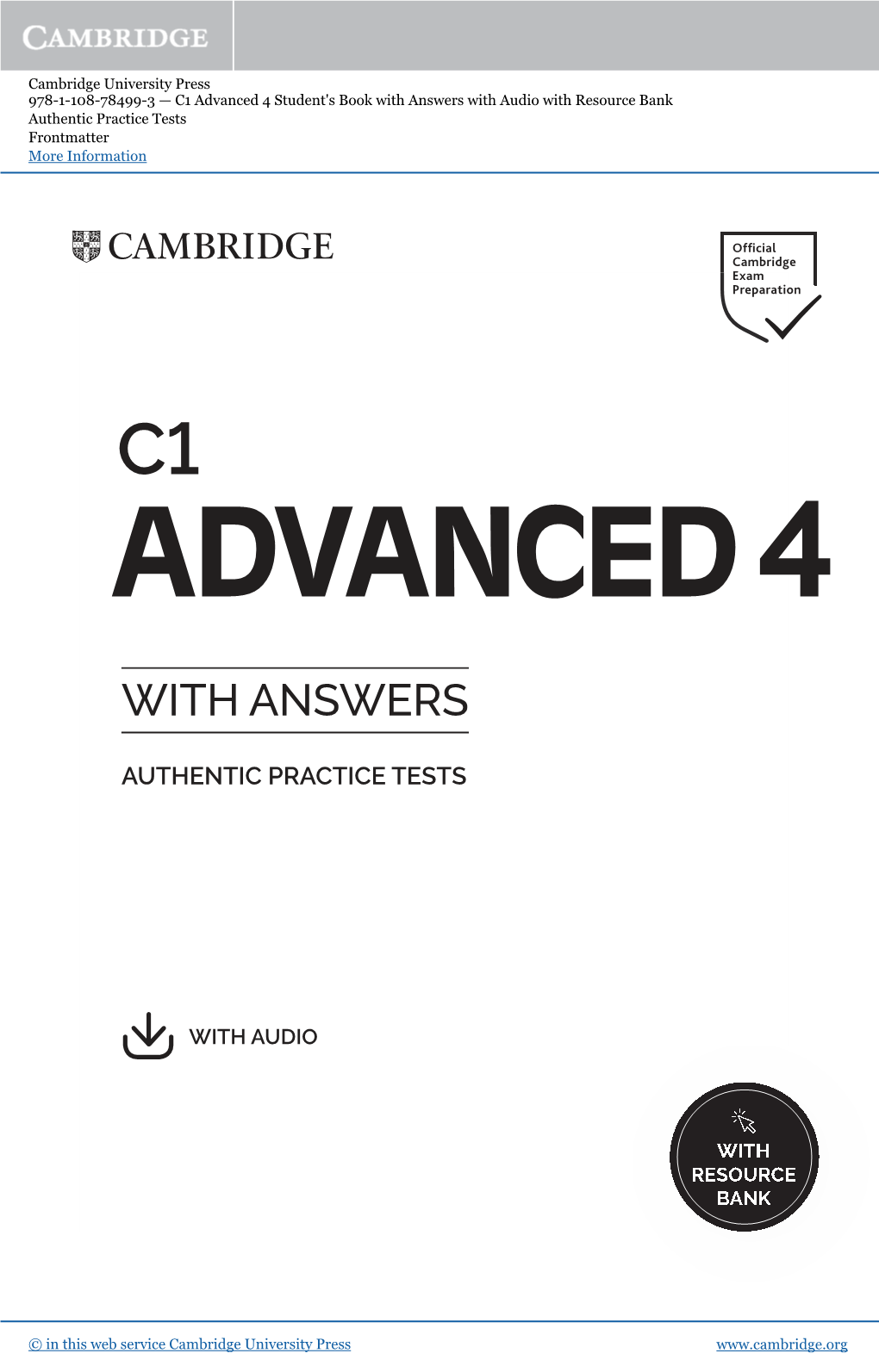 C Authentic Practice Tests