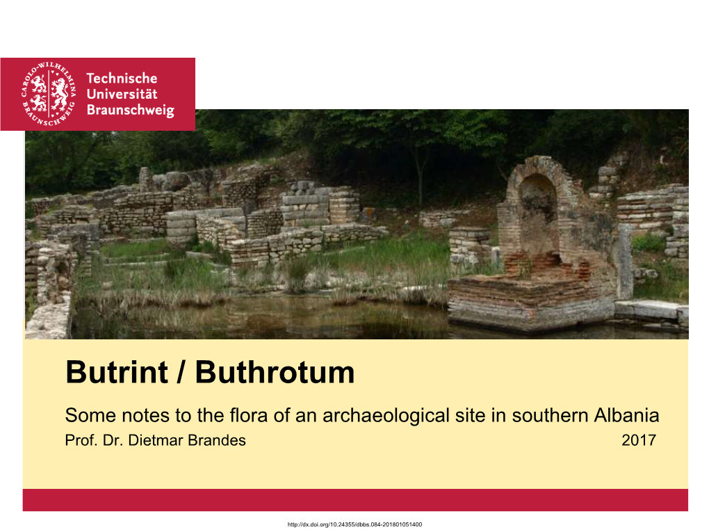 Butrint / Buthrotum