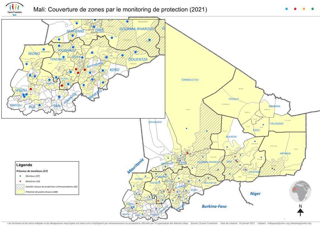 Couverture De Zones Par Le Monitoring De Protection