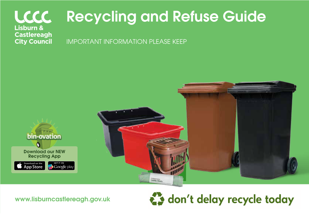 Recycling and Refuse Guide