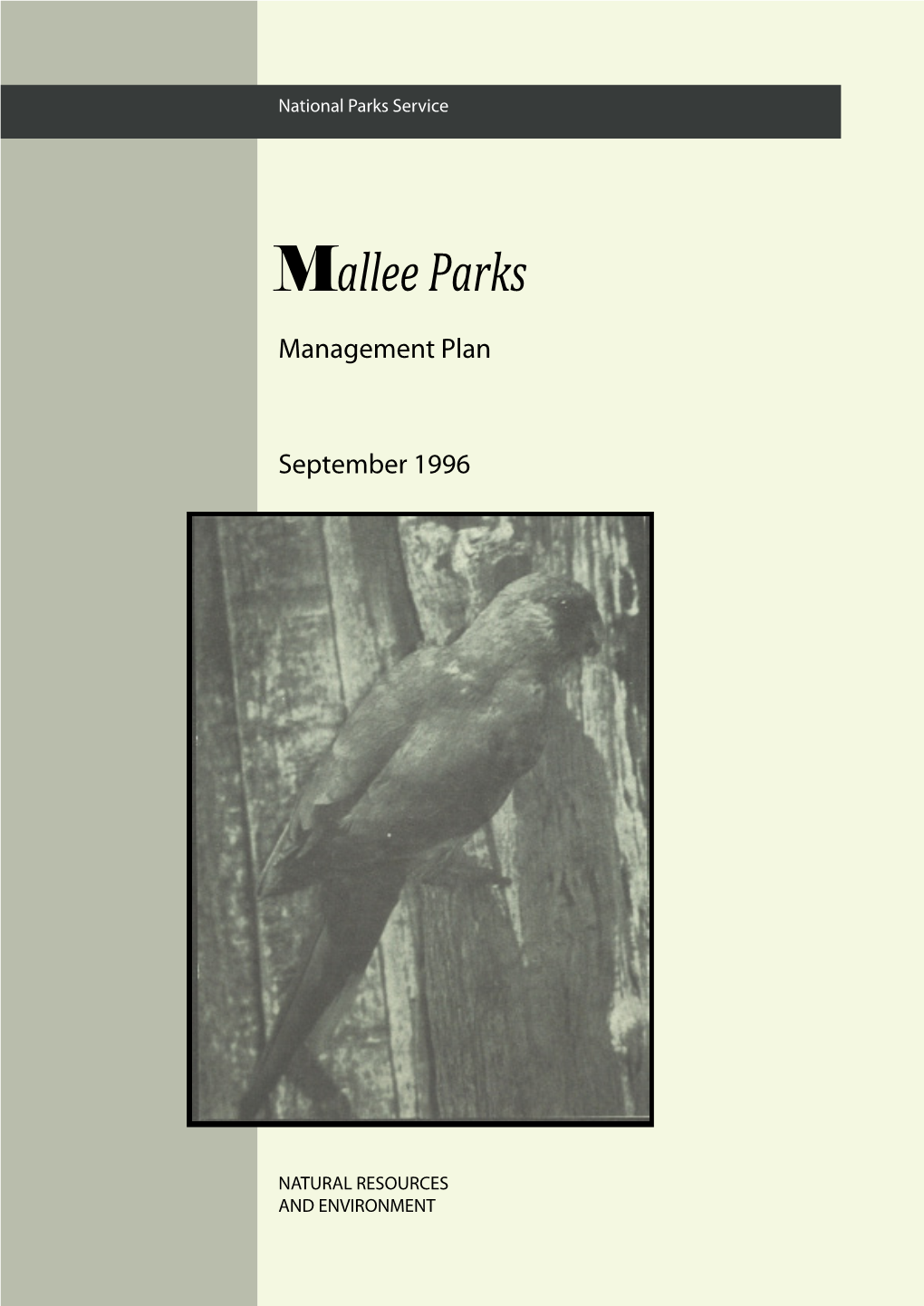 Mallee Parks Management Plan