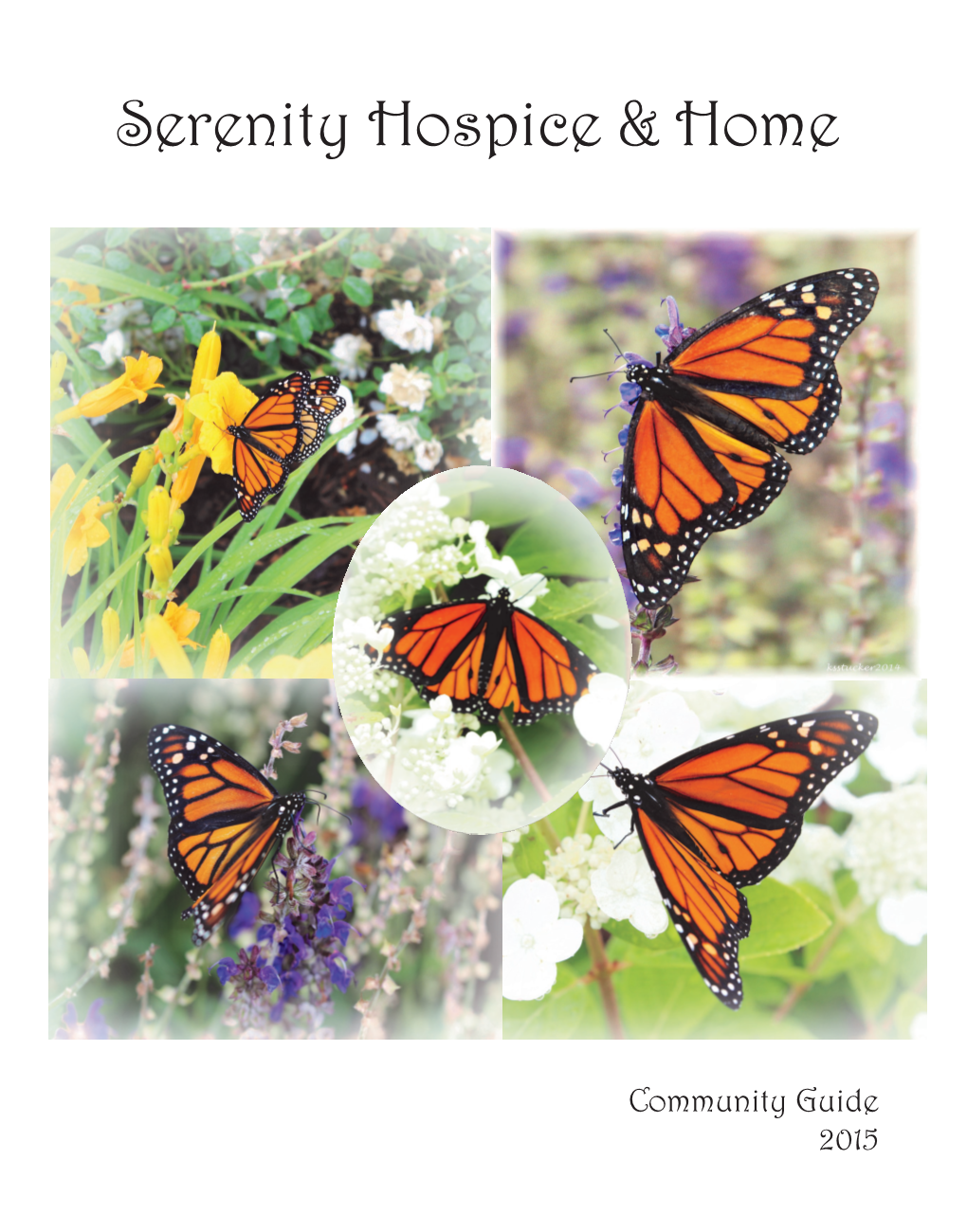Community Guide 2015 Believing in the Dignity of Life, Serenity Hospice and Home Offers Care to the Terminally Ill and Their Families