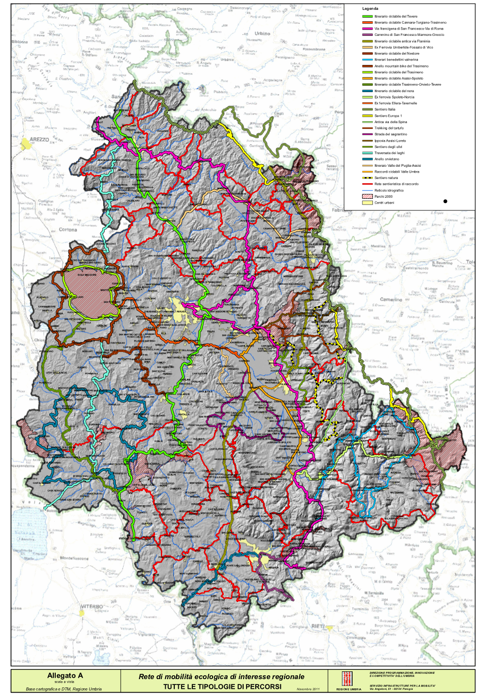 Rete Di Mobilità Ecologica Di Interesse Regionale Allegato A