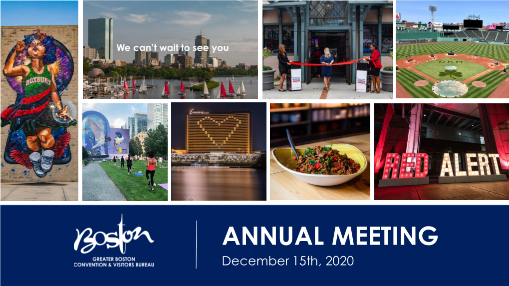 ANNUAL MEETING December 15Th, 2020 Call to Order Mr