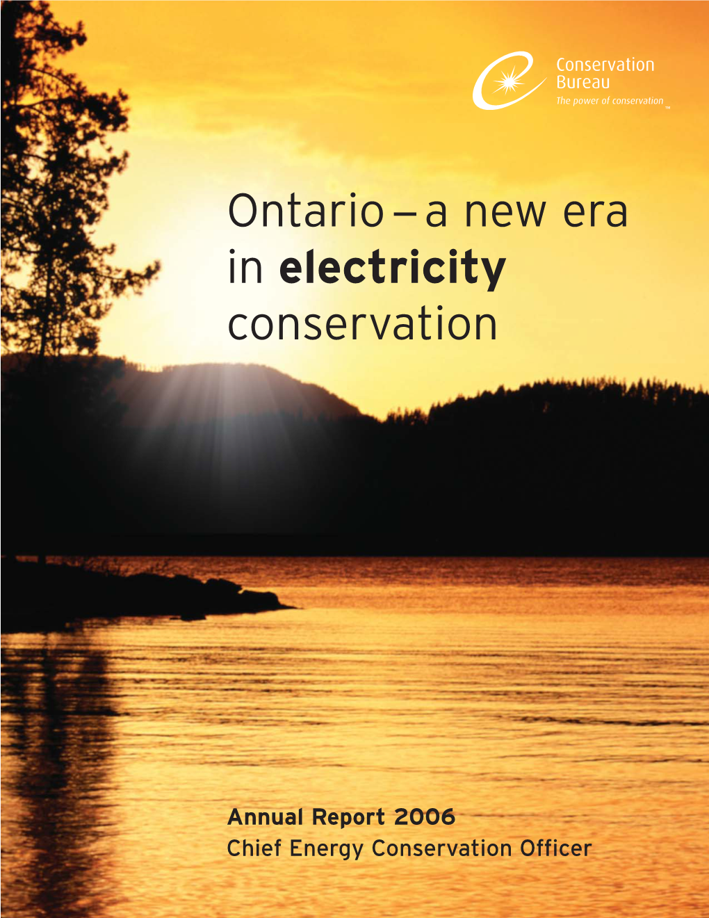Ontario—A New Era in Electricity Conservation
