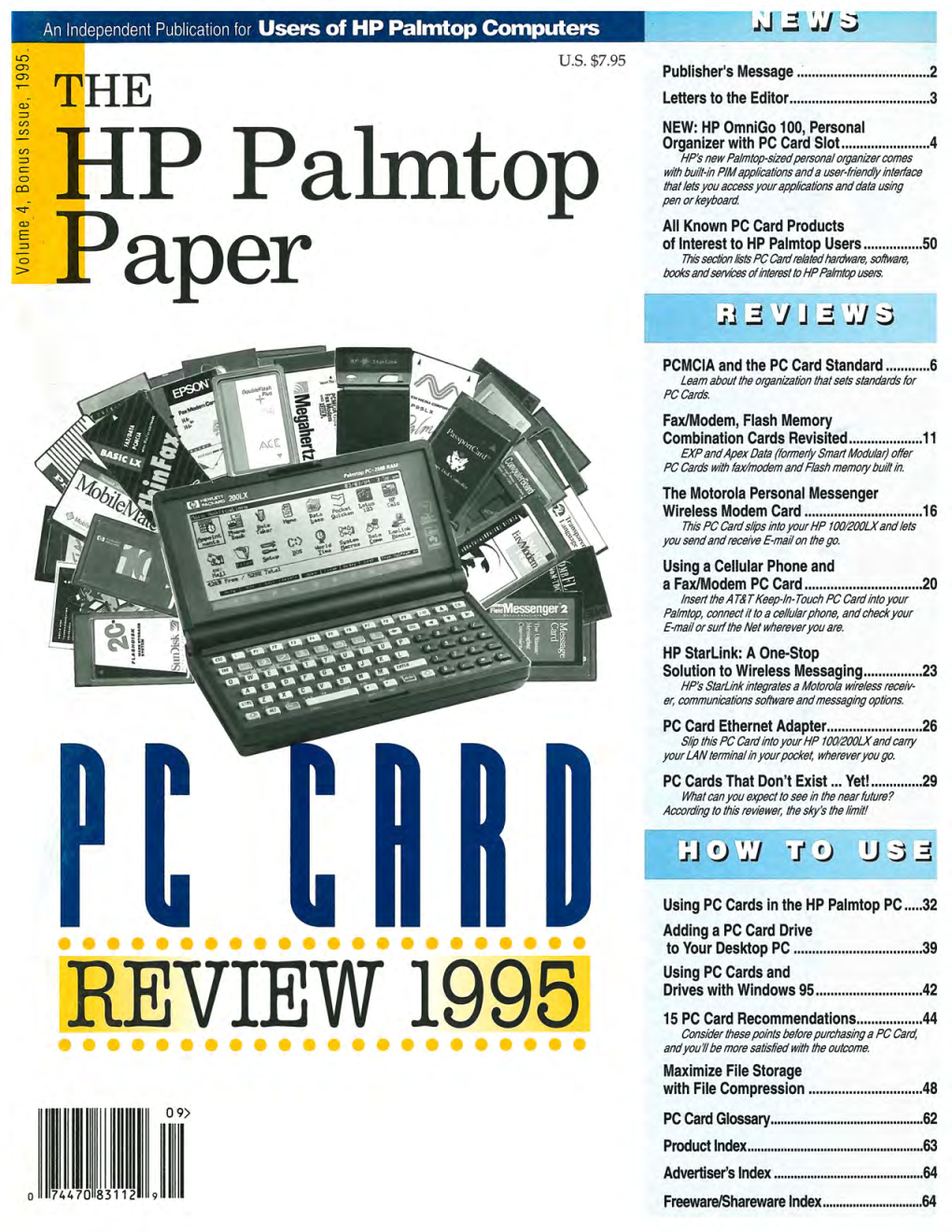 HP Palmtop Paper
