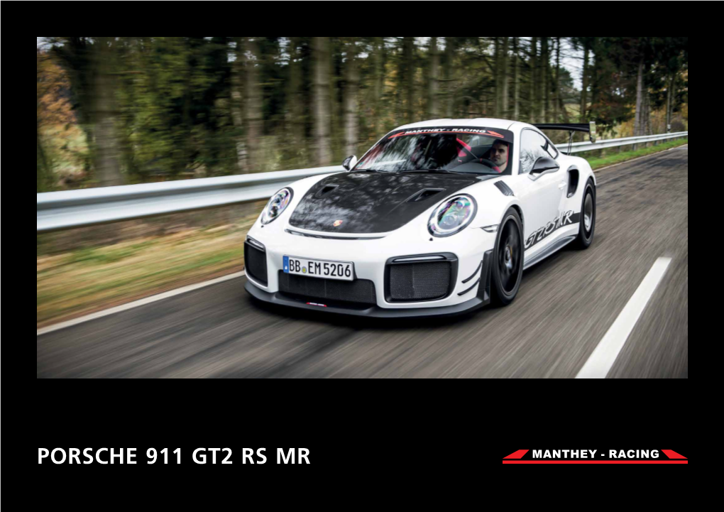 Porsche 911 GT2 RS MR Katalog