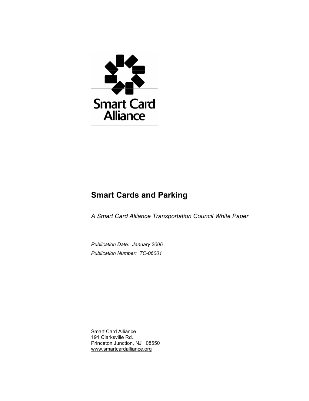 Smart Cards and Parking