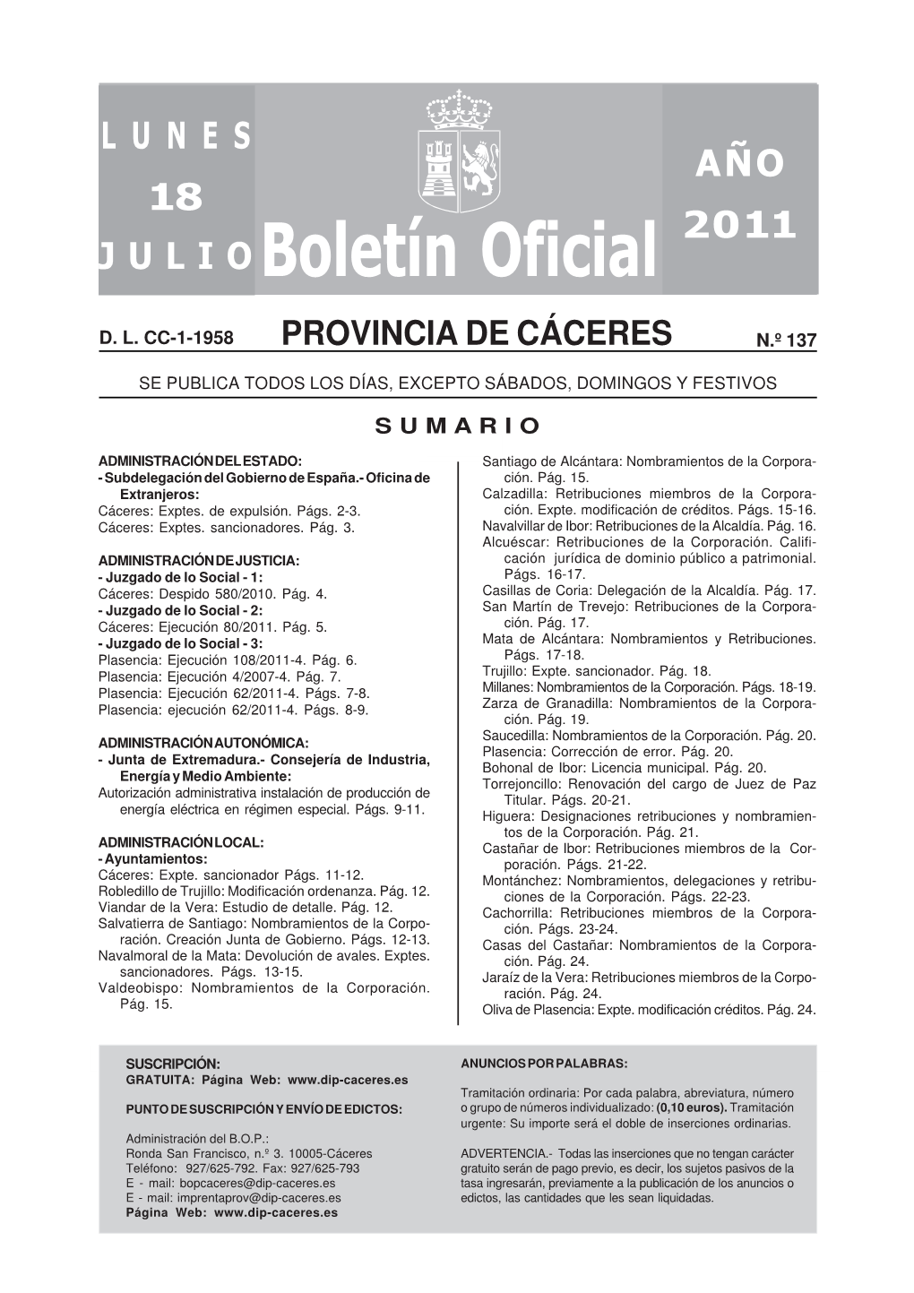 Boletín Oficial