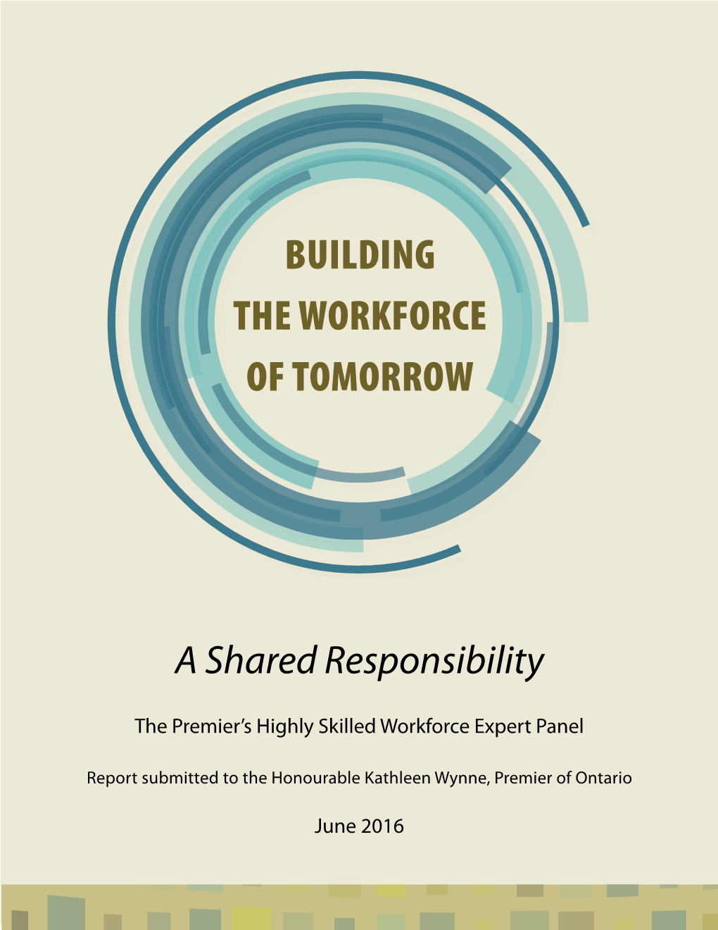 Building the Workforce of Tomorrow: a Shared Responsibility