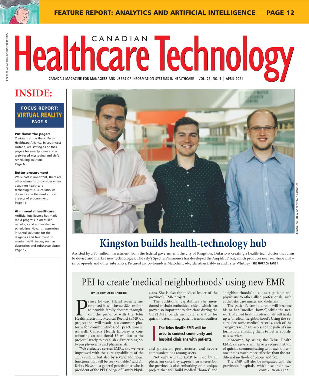 Kingston Builds Health-Technology