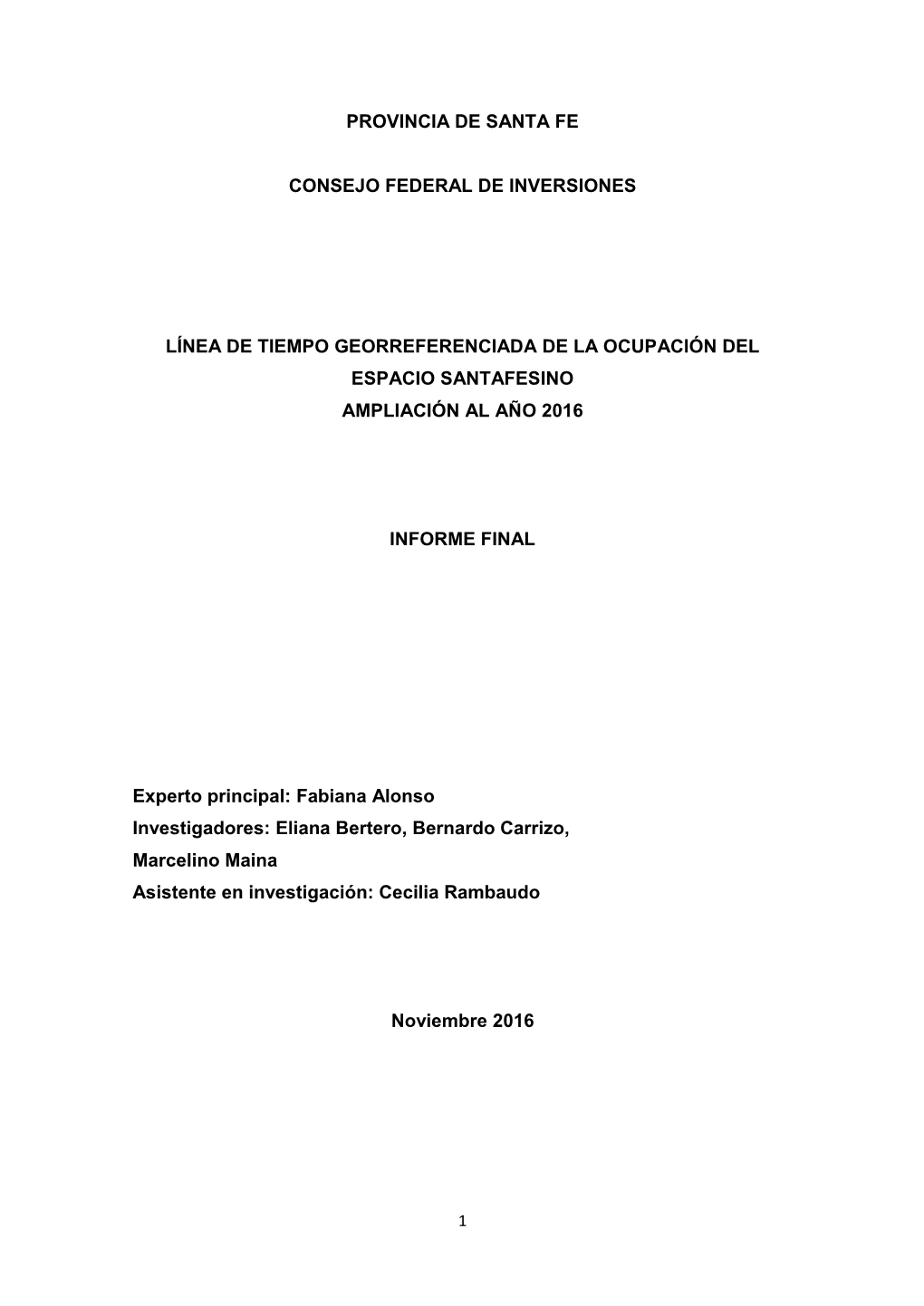 Provincia De Santa Fe Consejo Federal De Inversiones