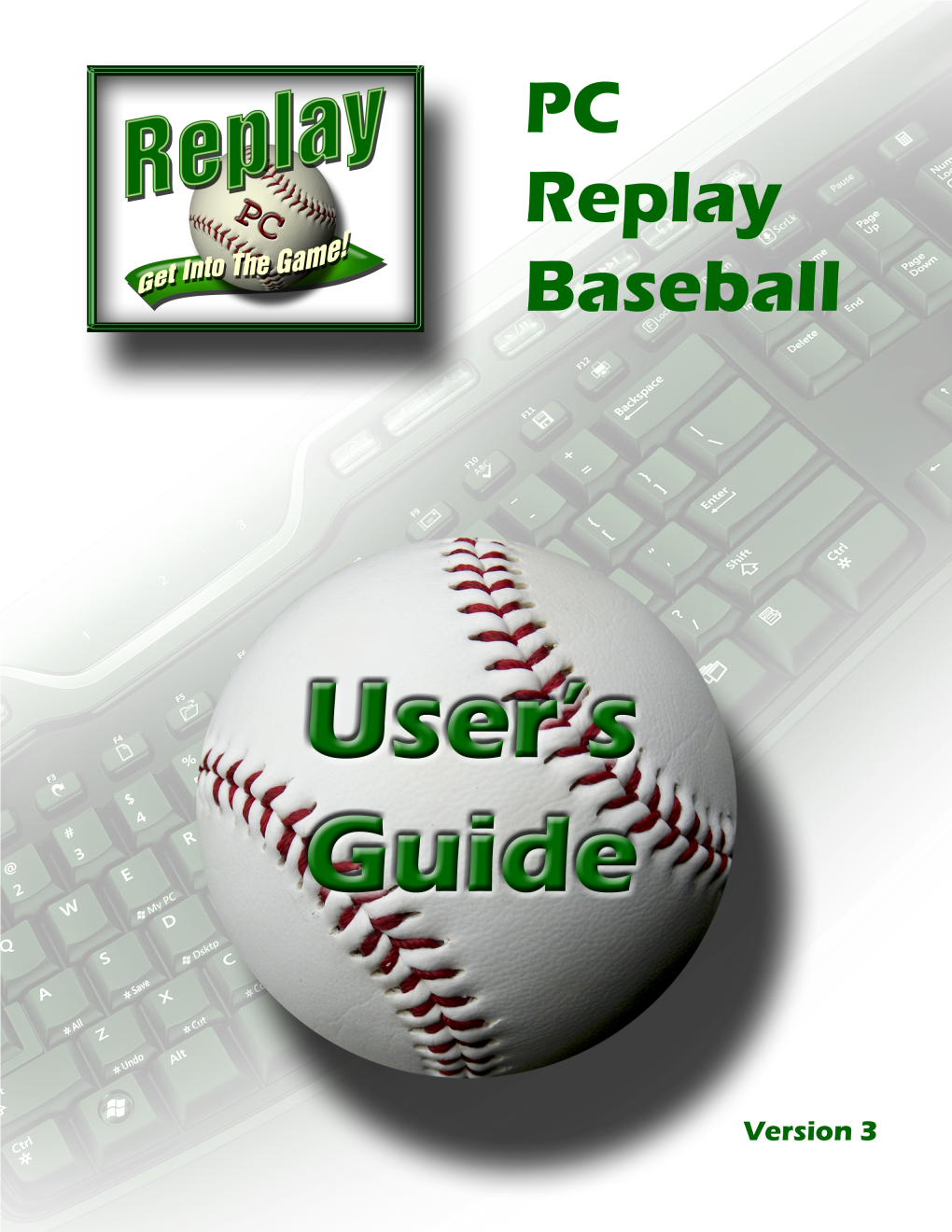 PC Replay Baseball MANUAL