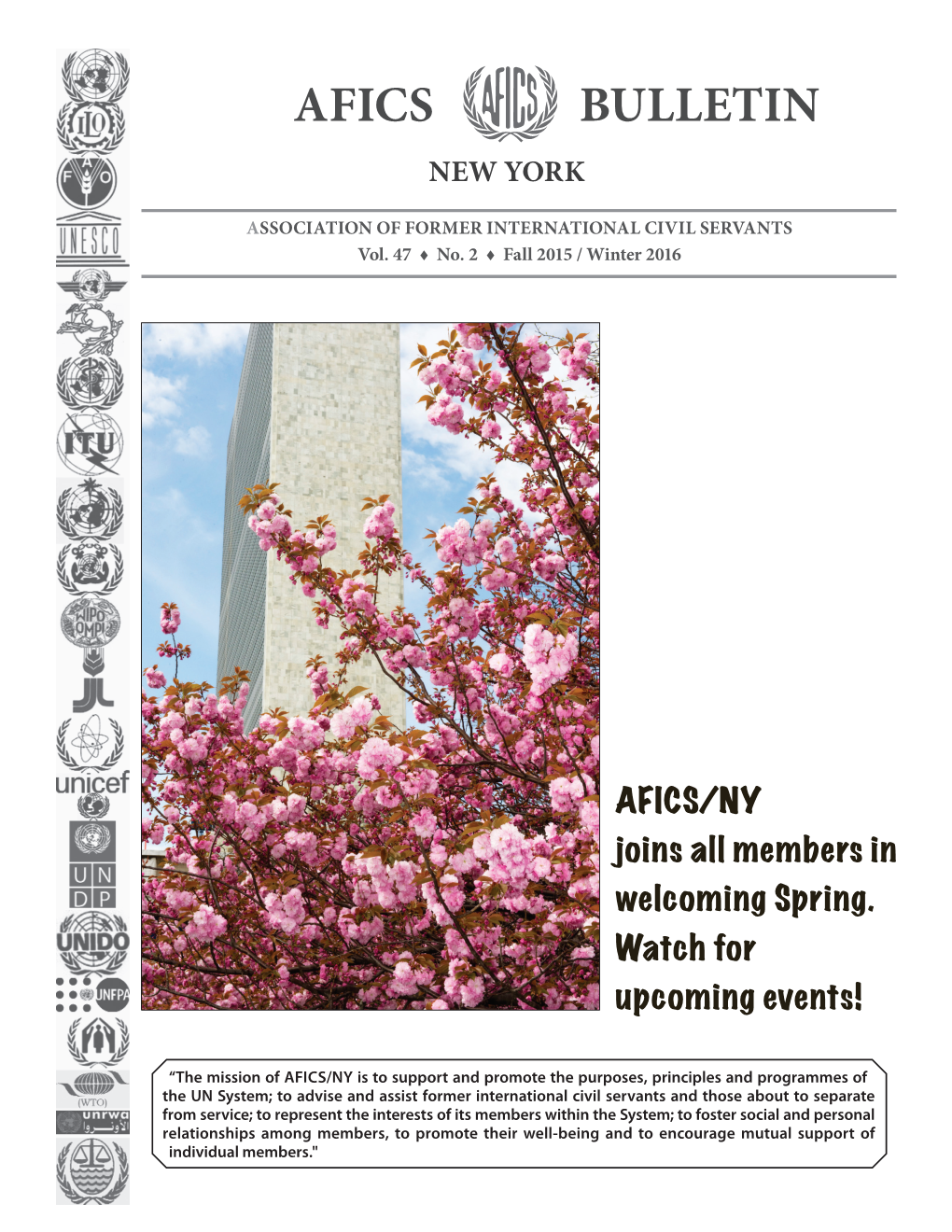 Afics BULLETIN New York