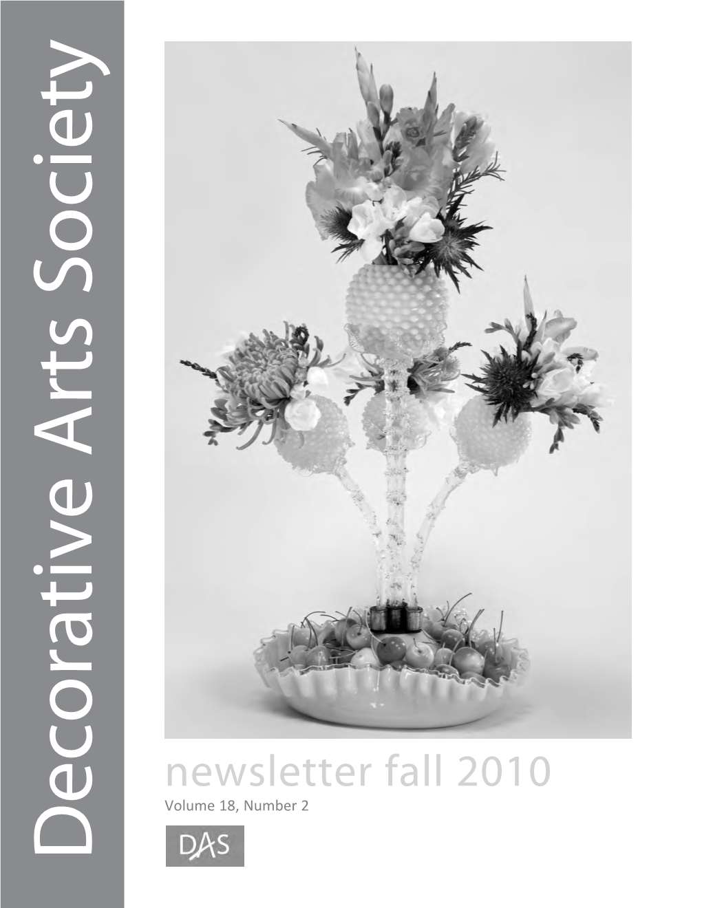 Newsletter Fall 2010 DATED Decorative Arts Society Arts Decorative Secretary C/O Lindsy R