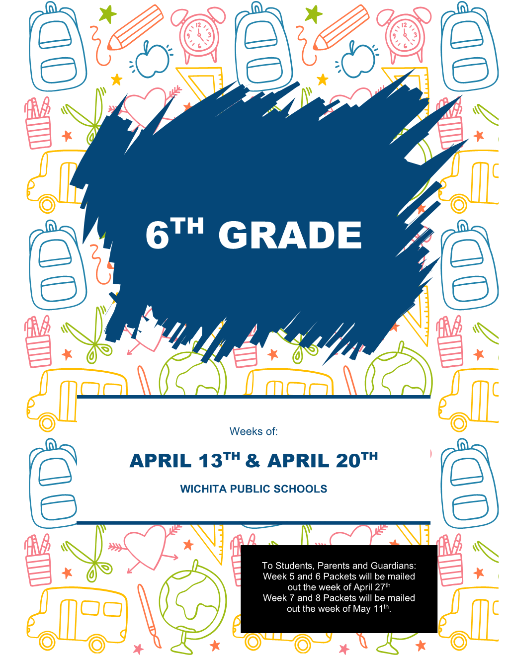 6Th Grade Unit 5 Exploration Week 3: April 13 – 17 Daily Planning Guide/Checklist/Additional Support