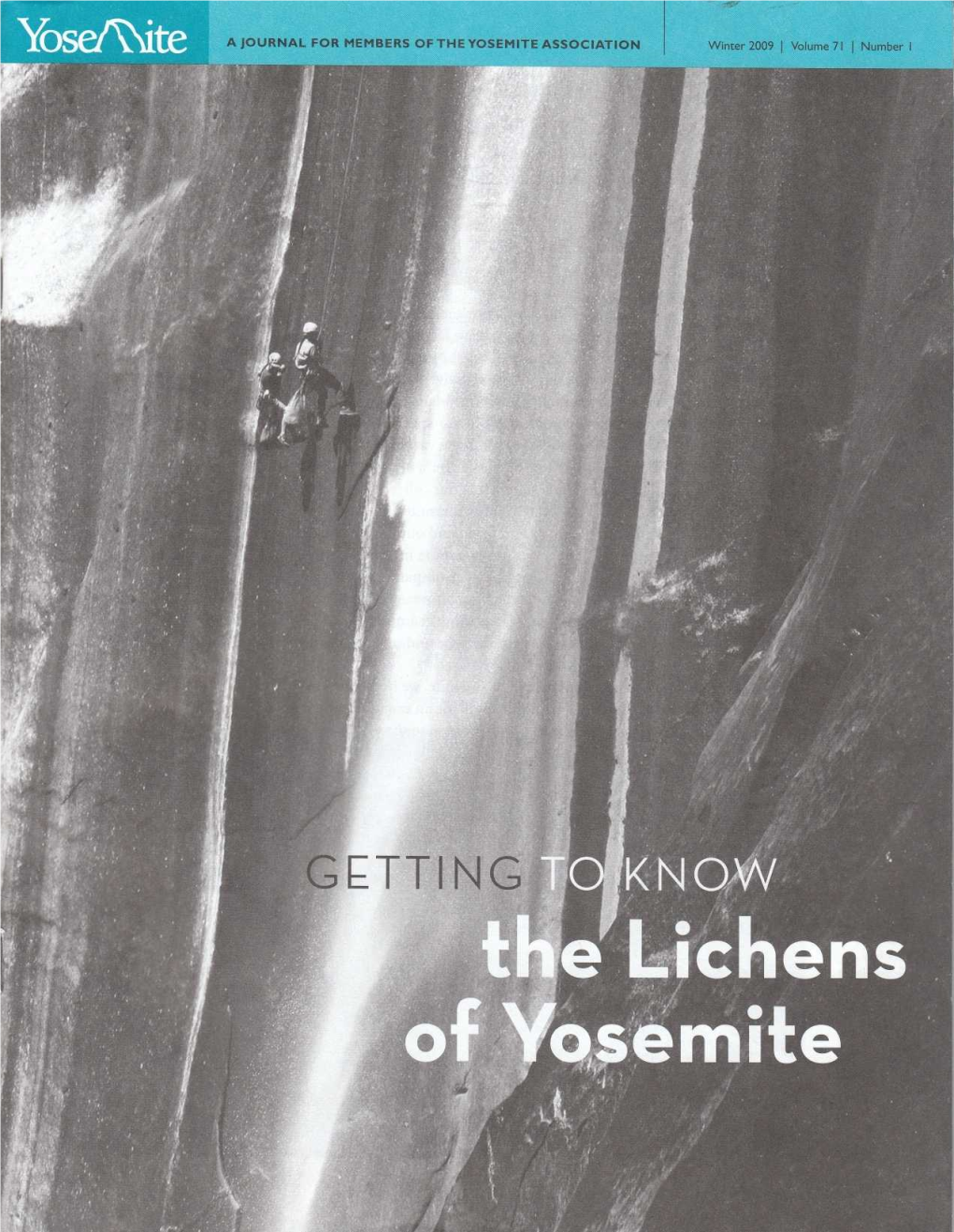 The Lichens of Yosemite