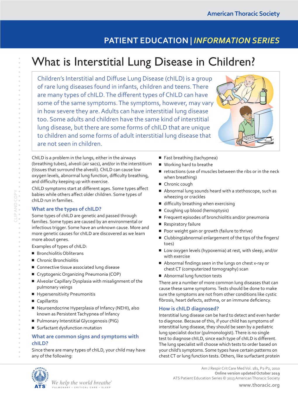 What Is Interstitial Lung Disease in Children?