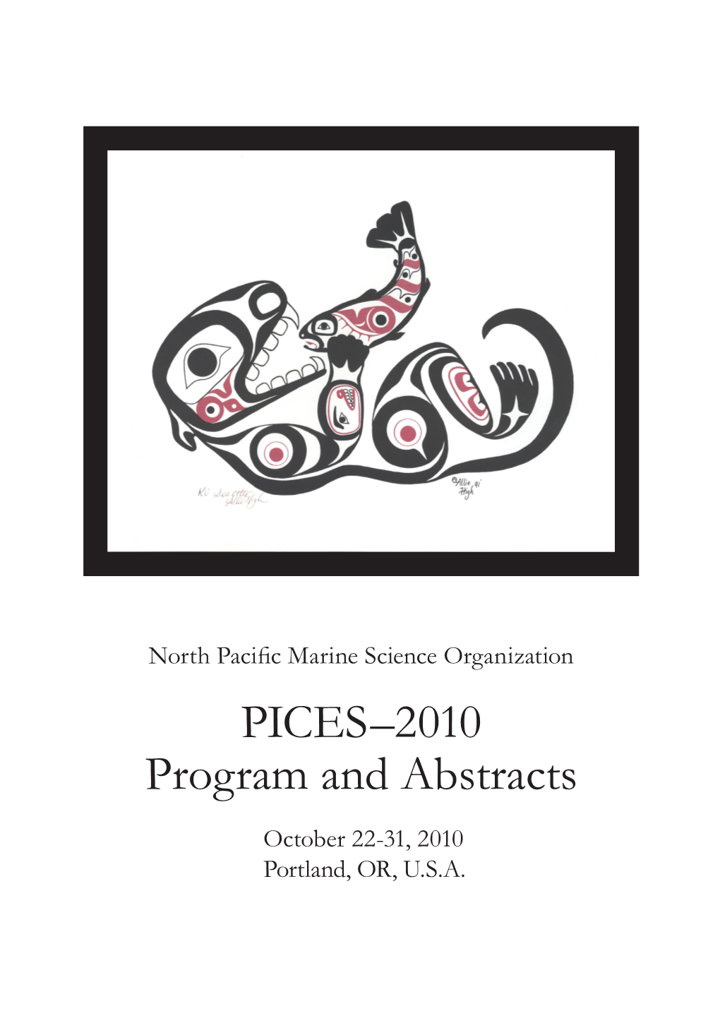 PICES–2010 Program and Abstracts