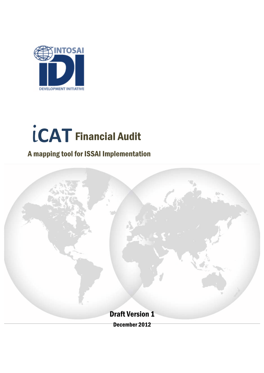 Icat a Mapping Tool for ISSAI Implementation