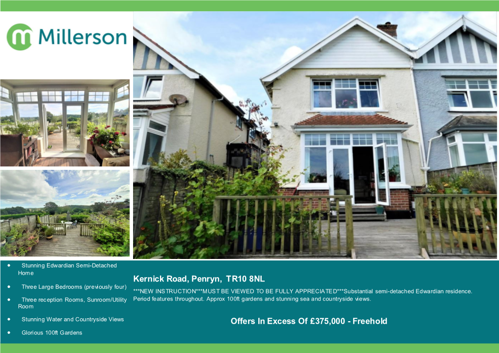 Kernick Road, Penryn, TR10 8NL Offers in Excess Of