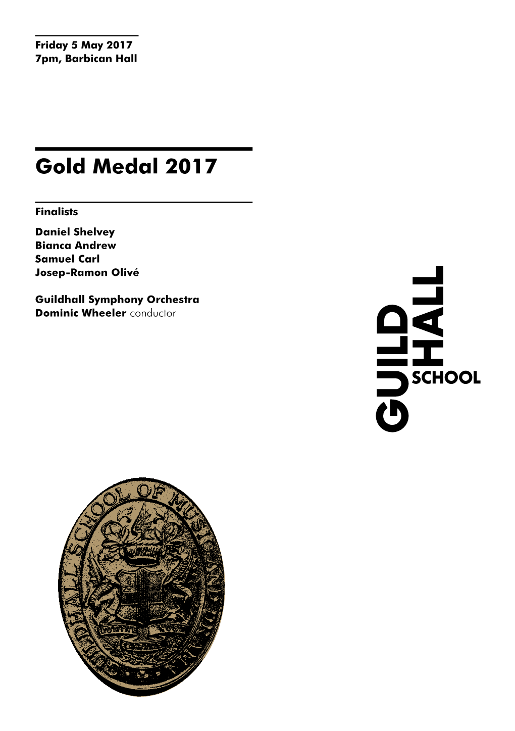 Gold Medal 2017