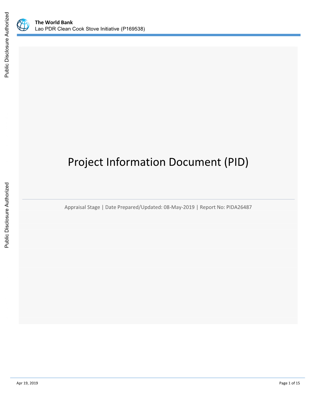 Project-Information-Document-Lao