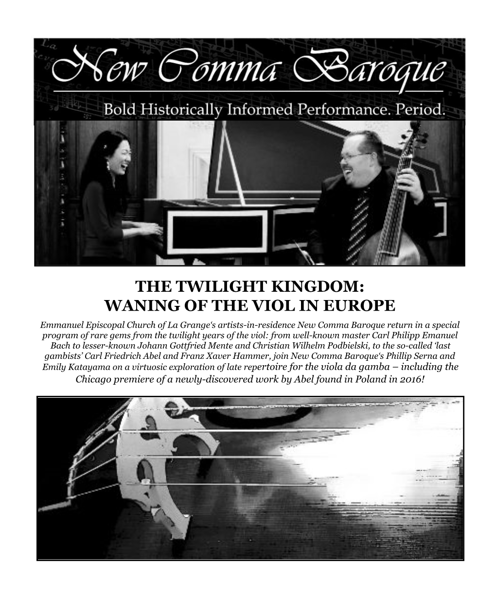 The Twilight Kingdom: Waning of the Viol in Europe