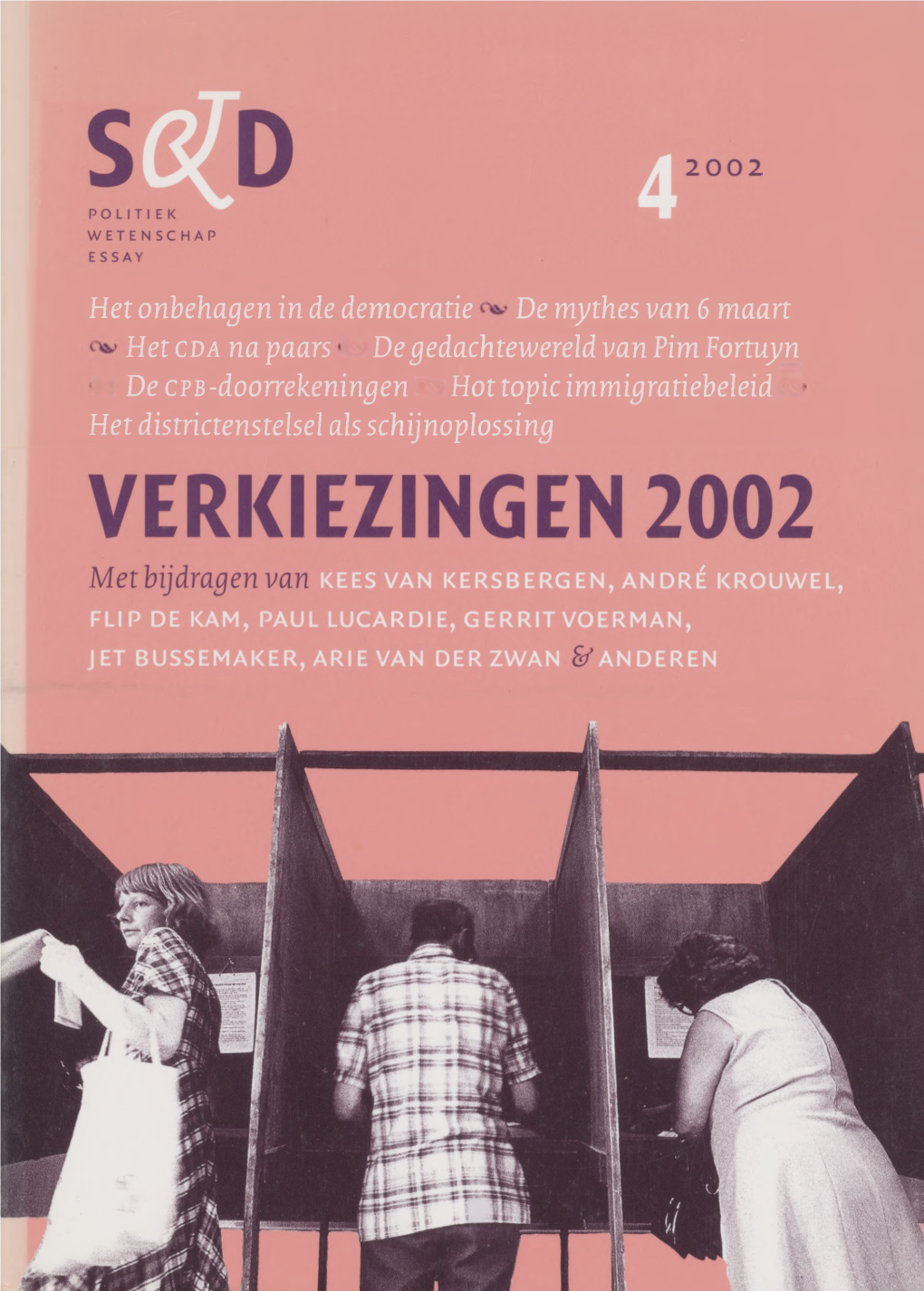 VERKIEZINGEN 2002 Met Bijdragen Van