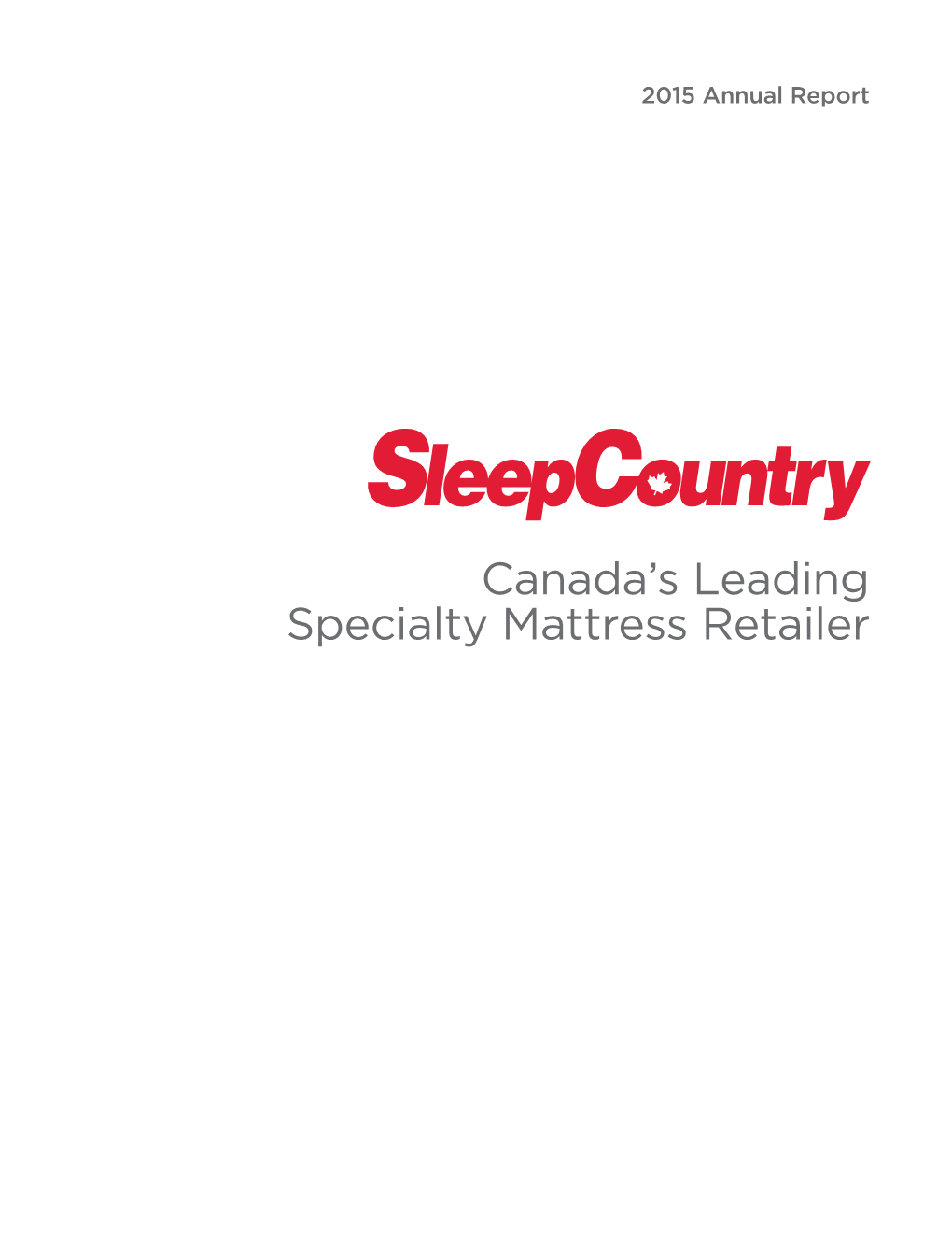 Canada's Leading Specialty Mattress Retailer