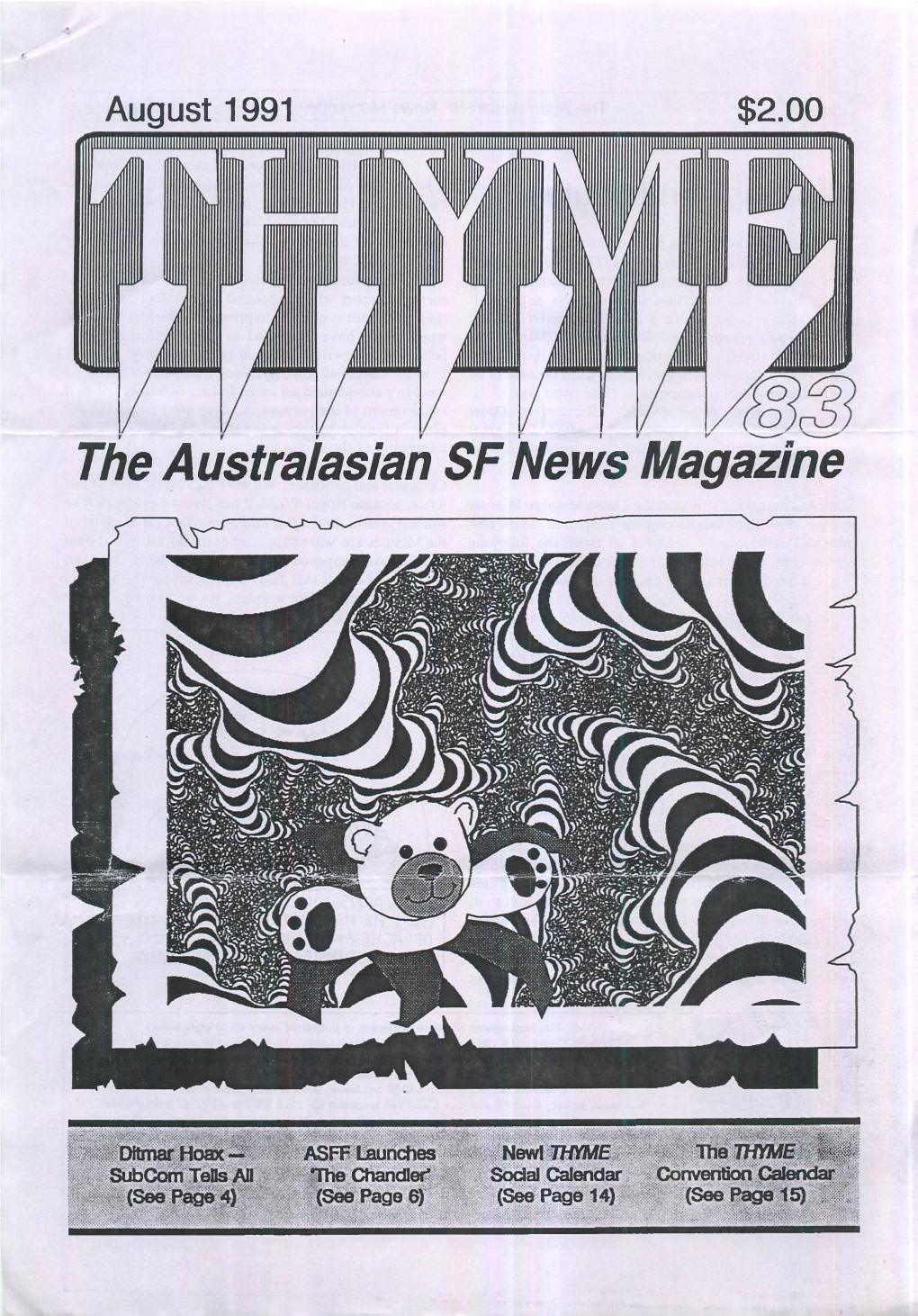 The Australasian SF News Magazine