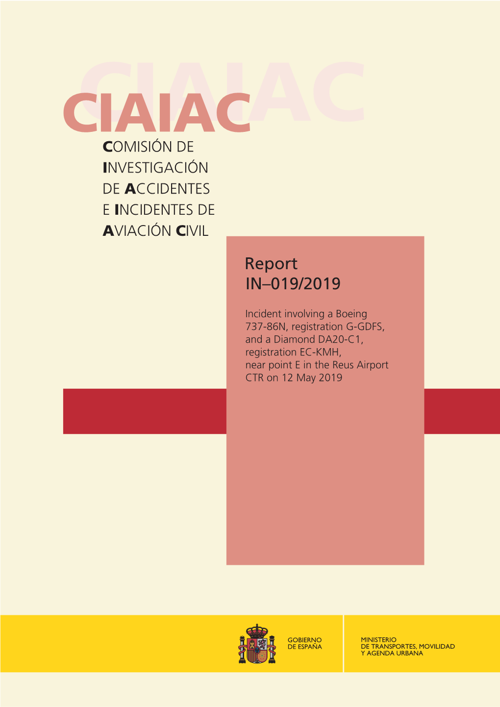 Ciaiac@Mitma.Es C/ Fruela, 6 Fax: +34 91 463 55 35 28011 Madrid (España) Foreword