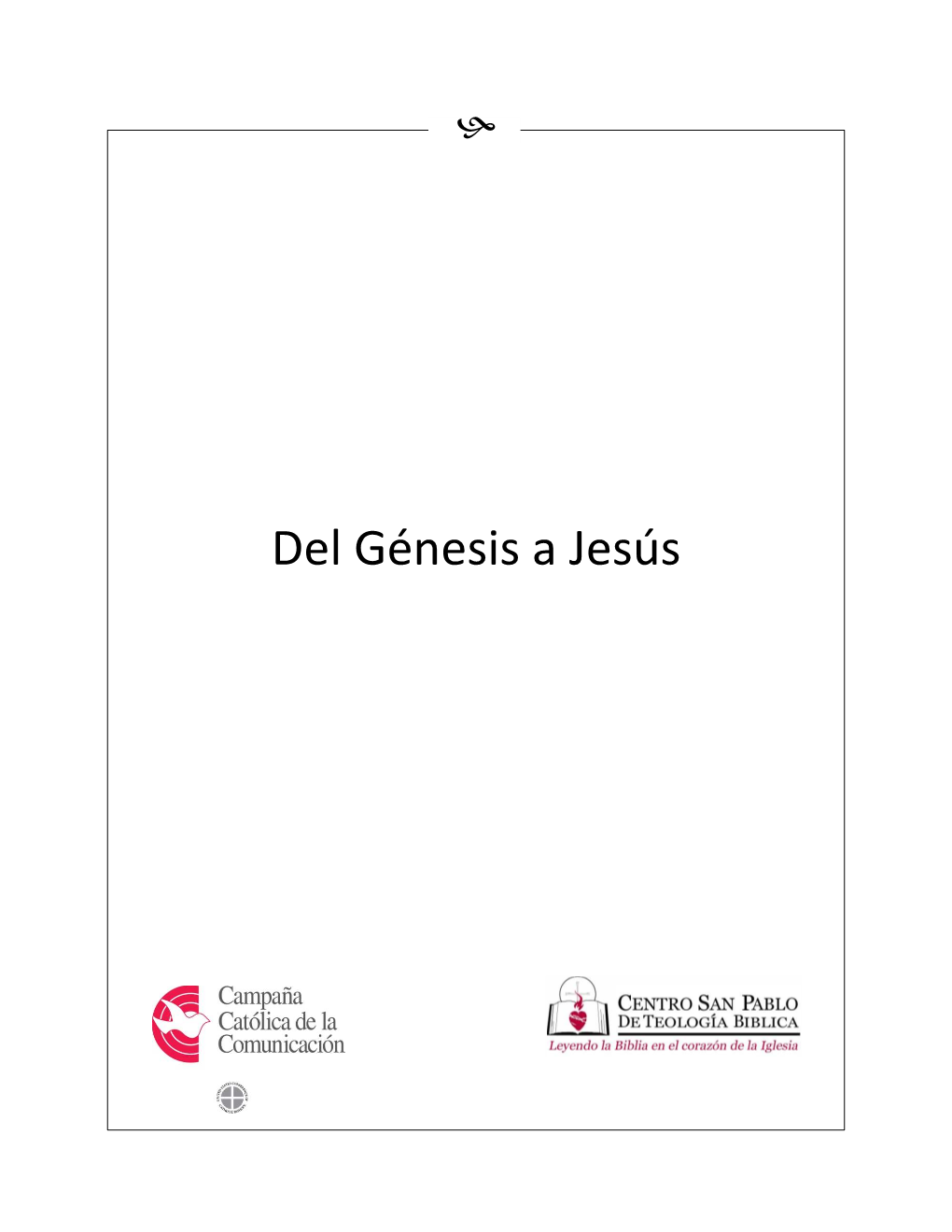 Del Génesis a Jesús
