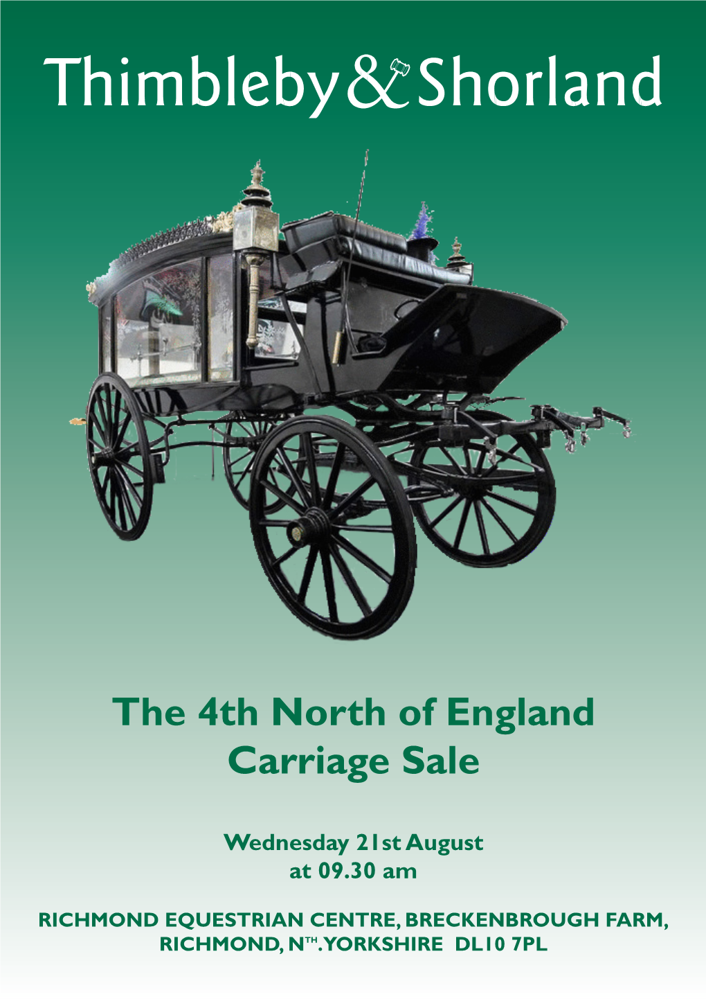 The 4Th North of England Carriage Sale