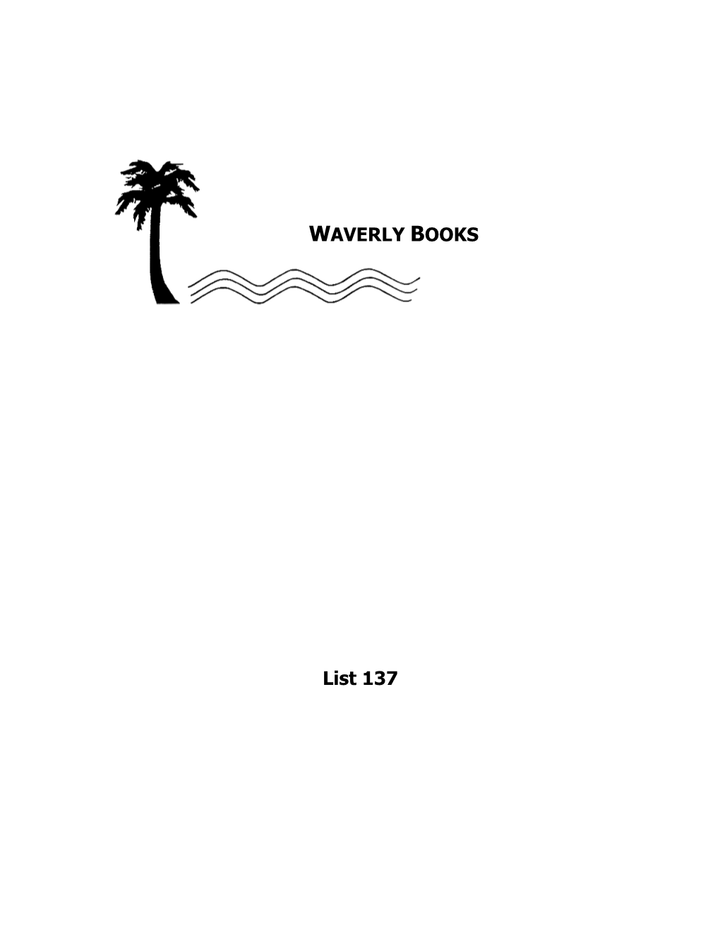 WAVERLY BOOKS List