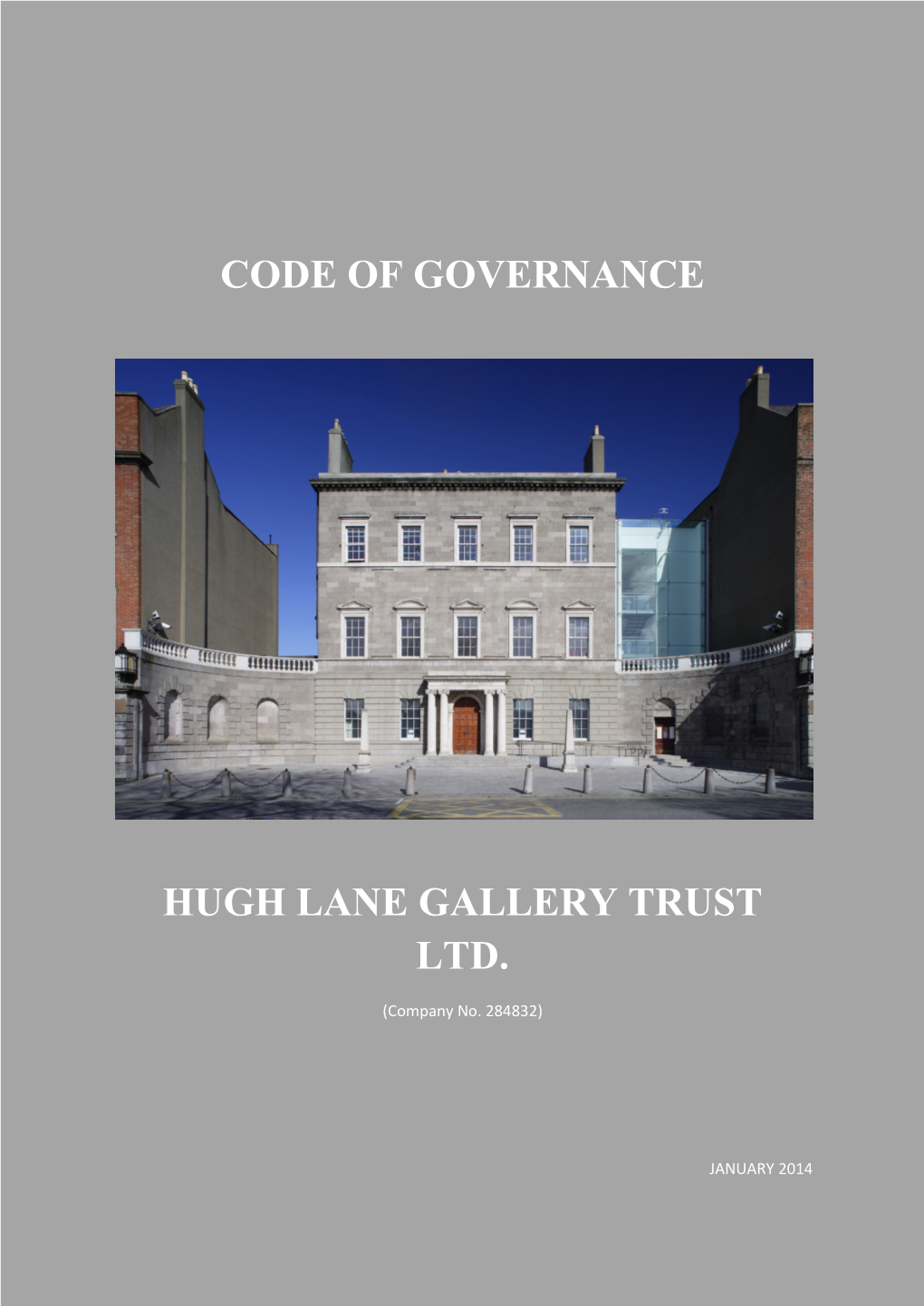 Code of Governance Hugh Lane Gallery Trust Ltd