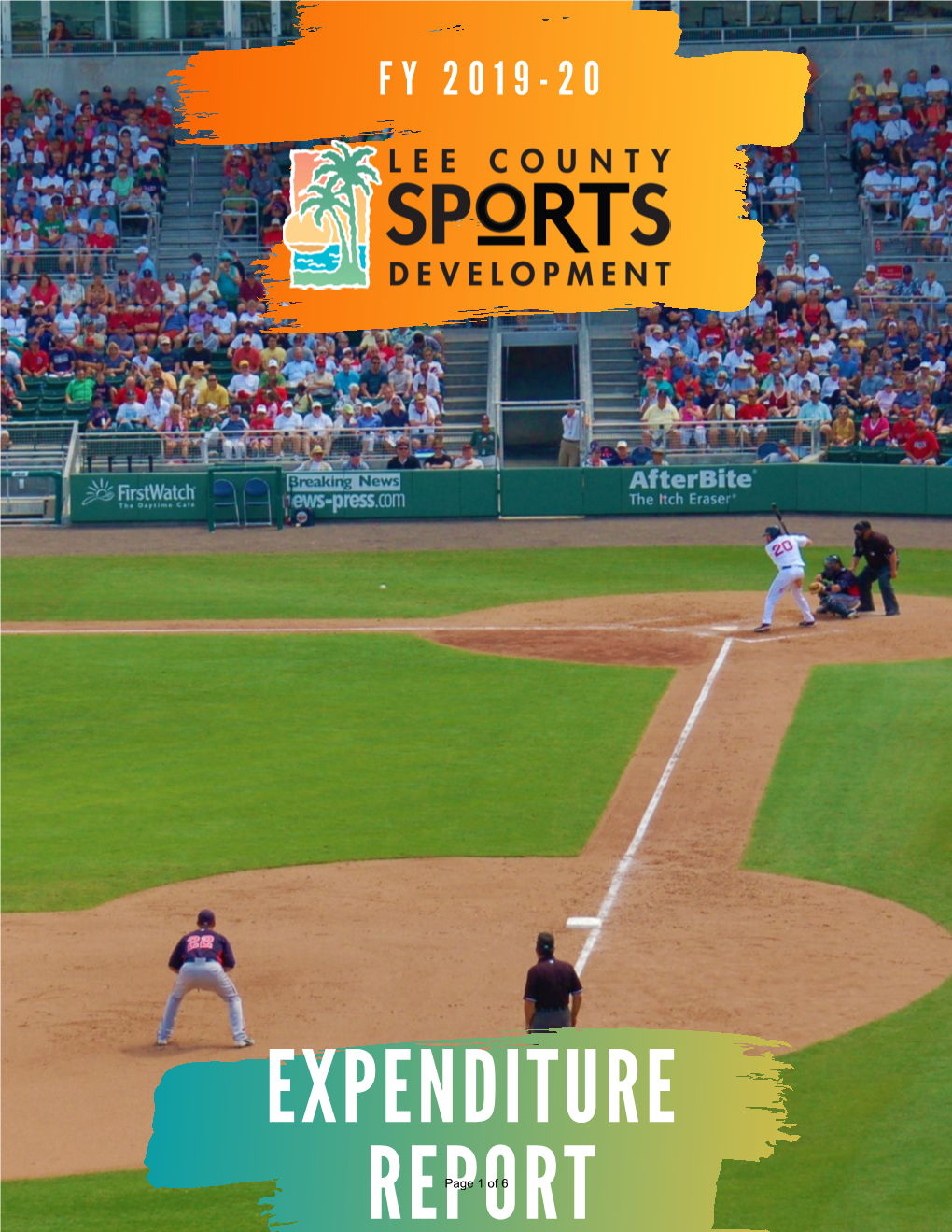 FY 2019-20 Sports Expenditure Report