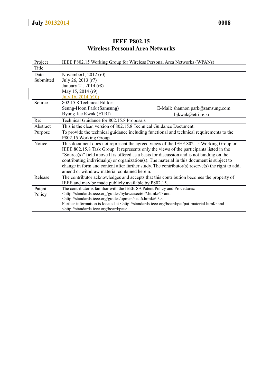 Wireless Personal Area Networks s50