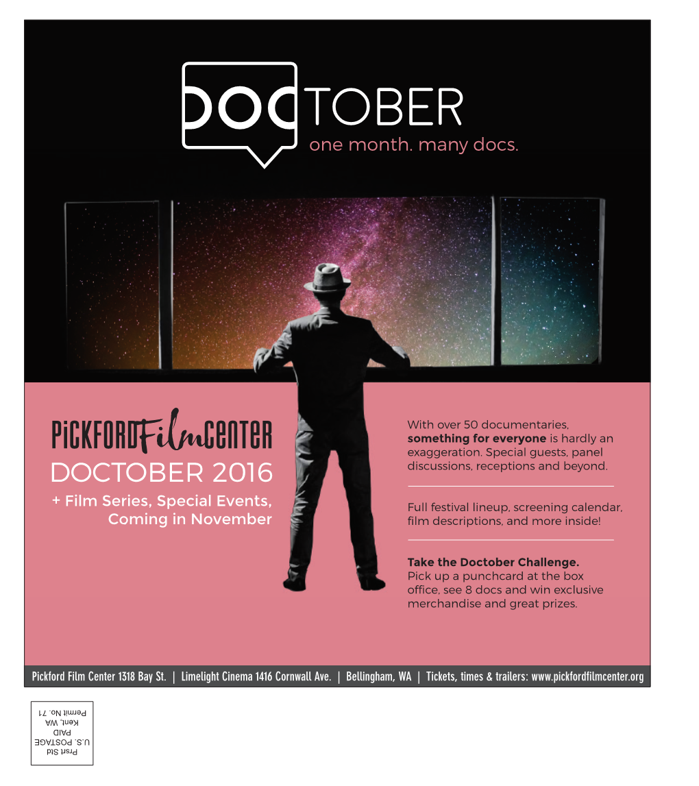DOCTOBER 2016 Discussions, Receptions and Beyond