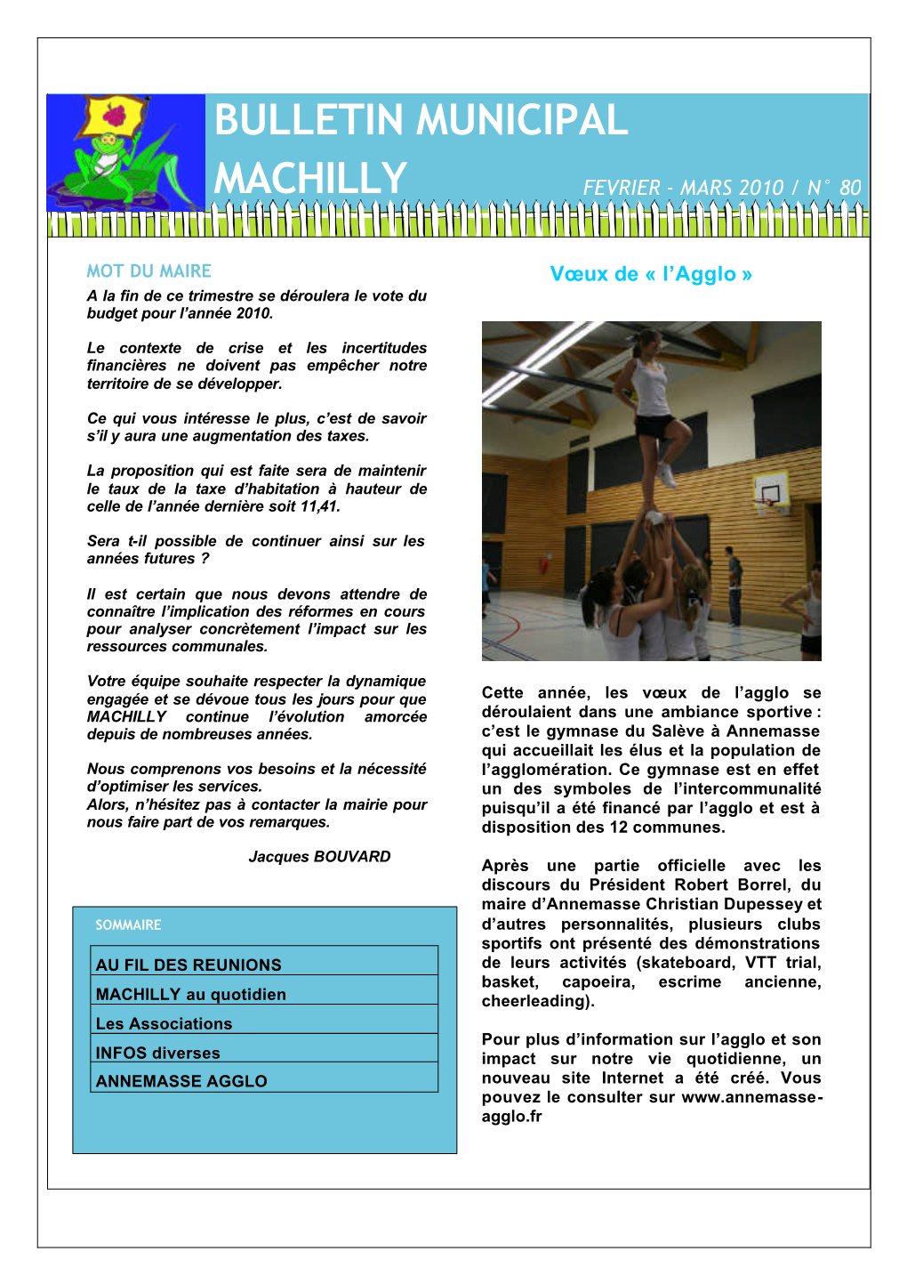 Bulletin Municipal Machilly