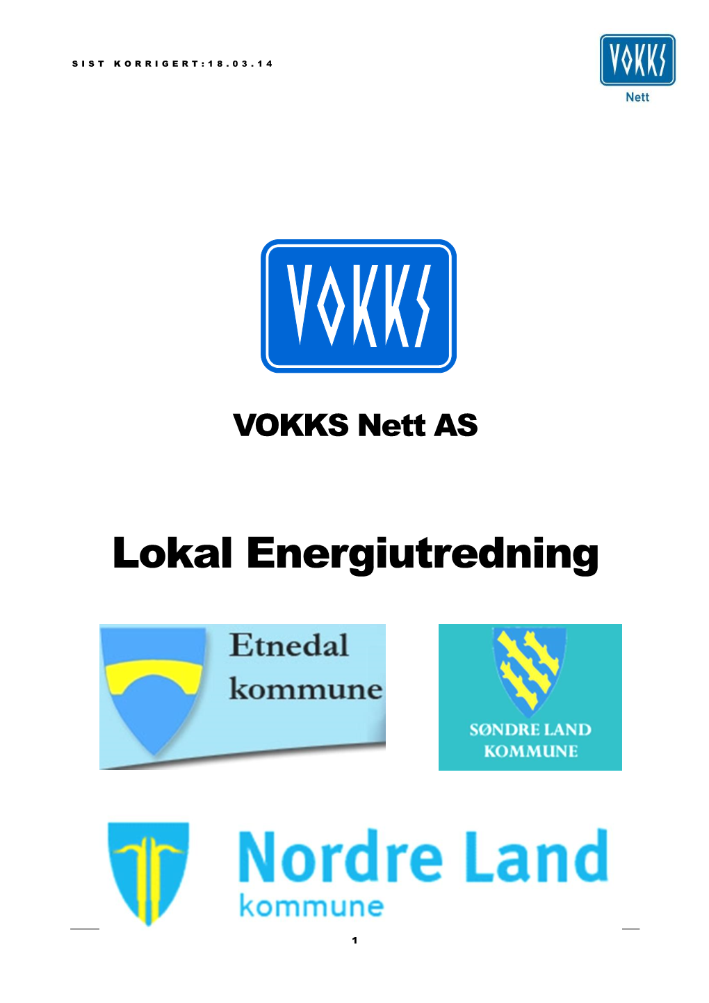 Lokale Energiutredning VOKKS