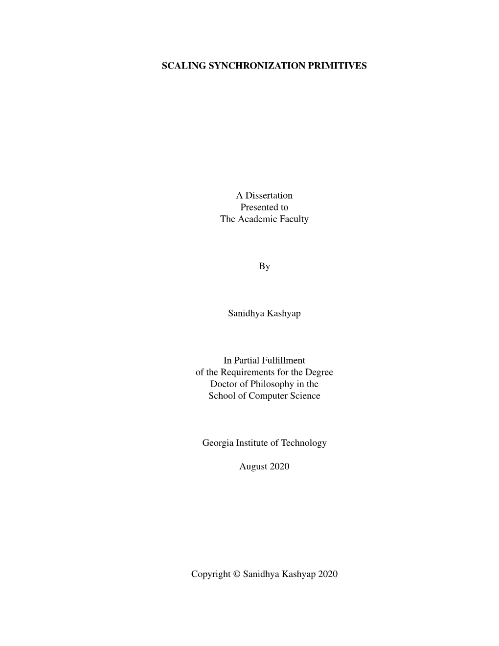 KASHYAP-DISSERTATION-2020.Pdf