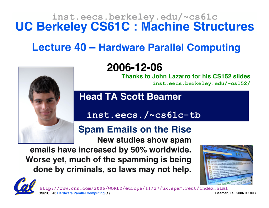 UC Berkeley CS61C