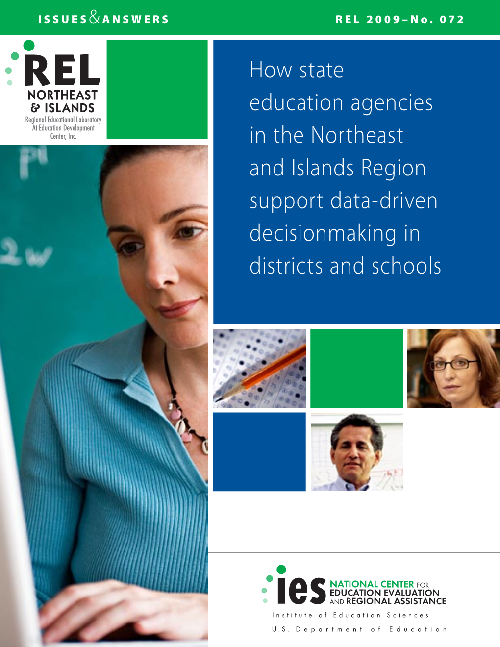 How State Education Agencies in the Northeast and Islands Region Support Data-Driven Decisionmaking in Districts and Schools